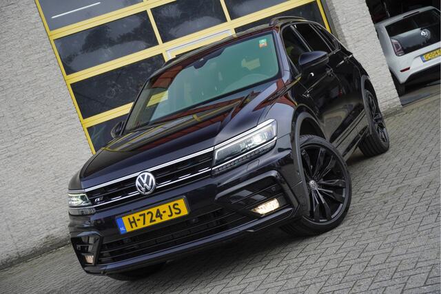 Volkswagen TIGUAN Allspace 1.5 TSI 150PK! Automaat 2X R-Line BJ2020 Lmv 20" | Led V+A | Pdc | Navi | Keyless | Elek. trekhaak/achterklep | Verwarmd voorruit | Achteruitrijcamera | App-Connect | Dyn Audio | Virtual cockpit | Elek. stoelen+ Mem | Leder bekleding|Verwarmde vo