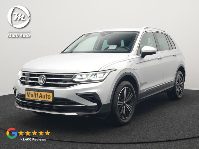 Volkswagen TIGUAN 1.4 TSI eHybrid Elegance Plug In Hybrid 245pk Dealer O.H PHEV | Adaptive Cruise | Head Up | IQ Light | 360 Camera | Alcantara Sportstoelen Massage & Verwarmd | Sfeerverlichting | Keyless | Stuur Verwarmd | Apple Carplay | Navigatie | DAB |