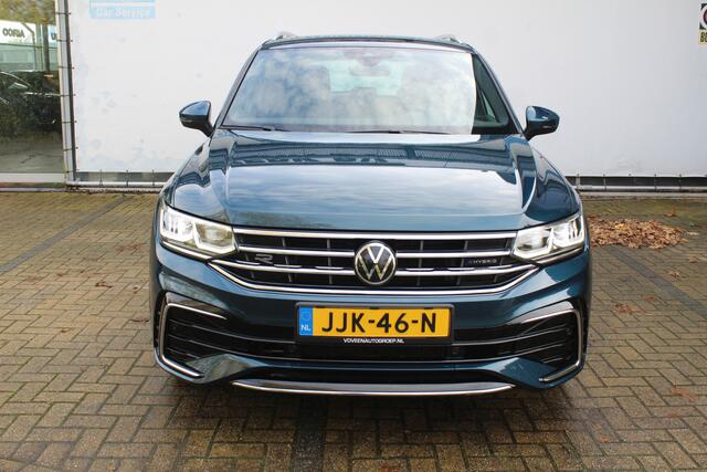 Volkswagen TIGUAN 1.4 TSI eHybrid R-Line Business+ | Incl. 12 maanden Garantie | Panorama dak | Memory stand stoelen | Stoel & Stuurverwarming | 360* Camera | Climate controle | Adaptive cruise | Elektrische kofferbakklep | Dodehoek detectie | IQ. Lights | Keyless entry/st