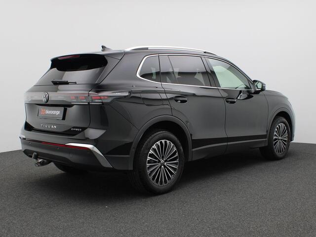 Volkswagen TIGUAN 1.5 eHybrid Elegance 204PK DSG Trekhaak, ErgoActive Stoel, Stoelverwarming voor + achter, Stuurwielverwarming, 360gr. Camera, Led Plus, Navigatie, Alarm, Keyless, Side Assist, Virtual Pedal, 18" LM Velgen