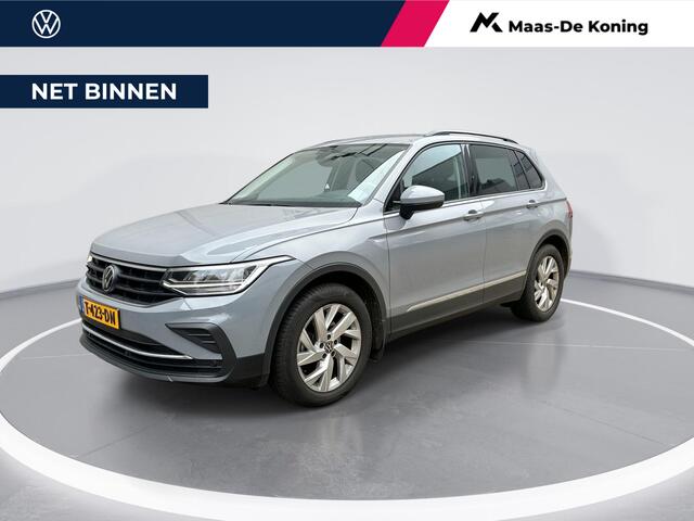 Volkswagen TIGUAN 1.5 TSI 150pk DSG Life Business · Apple/Android Car Play · P-Sensoren · Stoel&Stuurverwarming · Navigatie · 18'' Inch ·