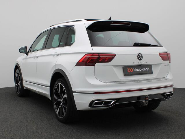 Volkswagen TIGUAN 1.4 TSI eHybrid R-Line Business+ 245PK DSG Pano-Schuifdak, SOH 86%, Trekhaak, Volleder, Memorystoel, 20" LM Velgen, Matrix-LED Verlichting, 360gr. Camera