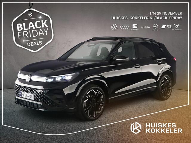 Volkswagen TIGUAN R-Line Edition 1.5 eTSI 150pk DSG Automaat Trekhaak, Panoramadak, Black Style, Adaptive cruise control, Elektrische achterklep, 360 camera, Achteruitrijcamera