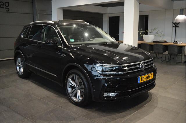 Volkswagen TIGUAN 2.0 TDI R-LINE navi leer pano camera trekhaak 19 inch !!