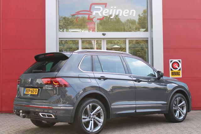 Volkswagen TIGUAN 1.4 TSI 245PK eHybrid R-LINE BUSINESS + | BEKLEDING LEDER VIENNA | PANORAMISCH SCHUIF/KANTEL DAK | ELEKTRISCH WEGKLAPENBARE TREKHAAK | R-LINE INTERIEUR/EXTERIEUR | VERWARMBARE VOORSTOELEN/STUUR | ELEKTRISCH BEDIENBARE VOORSTOELEN MET GEHEUGEN FUNCTIE | AK
