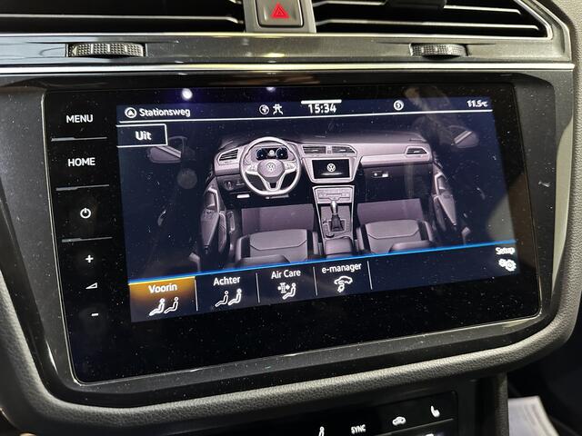 Volkswagen TIGUAN 1.4 TSI eHybrid R-Line / AUTOMAAT/ 245PK/ PARK. SENSOREN V+A/ 360 CAMERA/ STUUR+STOEL VERWARMING/ ACC/ APP-CONNECT/ DIGITAL DASH/ DAB/ NAVI/ CLIMA/ LED/ ISOFIX/ 19'' LMV