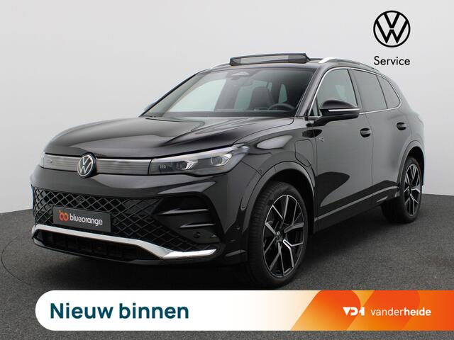 Volkswagen TIGUAN 1.5 eHybrid R-Line Edition Pano-Schuifdak, Leder, Memorystoel, 20" LM Velgen, Trekhaak, Matrix LED-Verlichting, Navi, Side Assist, Elektr. Achterklep