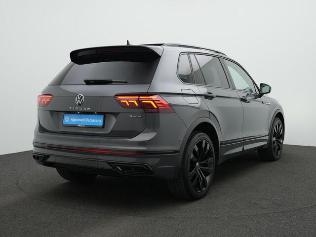 Volkswagen TIGUAN 2.0 TDI 200 pk DSG 4Motion R-Line | Panoramadak | Trekhaak | Navigatie Discover Pro | Leder | Geheugenstoelen | Harman/Kardon | 360 camera | IQ Light