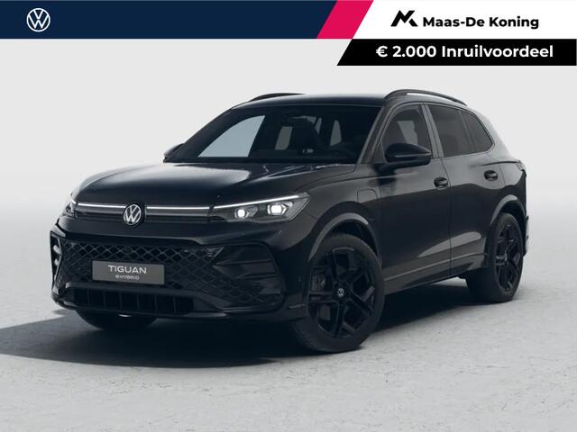 Volkswagen TIGUAN R-Line Edition 1.5 eHybrid 204 PK 6 versn. DSG · Black Style Pakket · Panoramaschuif-kanteldak · Trekhaak inklapbaar, met elektrische ontgrendeling, incl. aanhangermanoeuvreerhulp Trailer Assist ·