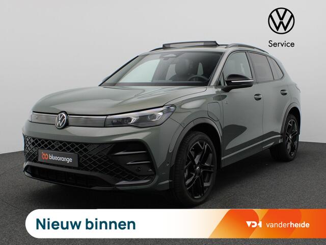 Volkswagen TIGUAN 1.5 eHybrid R-Line Edition 272PK DSG Pano-Schuifdak, Black Style, Trekhaak, 20" LM Velgen, Leder, Memorystoel, Head-Up Display, Matrix LED-Verlichting, 360gr. Camera, Navi, Elektr. Achterklep