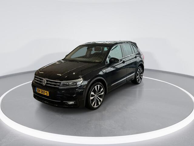 Volkswagen TIGUAN 2.0 TSI 4Motion Highline · Panoramadak · Lederen bekleding · R-line exterieur · 360 gr. Camera · Trekhaak · 20'' · Elektrische stoelverstelling · Apple/Android Car Play · Navigatie ·