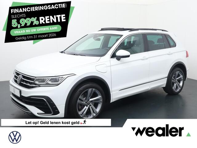 Volkswagen TIGUAN 1.4 TSI eHybrid R-Line Business+ | 245 PK | SoH 97% | Trekhaak wegklapbaar | Panoramadak | Navigatiesyteem | R-Line |