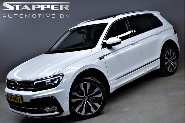 Volkswagen TIGUAN 2.0 TSI 220pk Automaat 4Motion R-Line Org.NL Pano/Virtual/Head-Up/Cameras/Keyless/Trekhaak/Adap-Cruise/Lmv20"