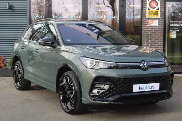 Volkswagen TIGUAN 1.5 eHybrid 272pk R-Line Black Style Pano/Leder/IQ.Light HD/360/Headup/HK/Keyless/ACC/DCC/Elek. stoelen/Dodehoek/20"/Trekhaak wegkl.