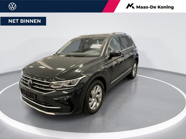 Volkswagen TIGUAN 1.4 TSI eHybrid Elegance · Camera · Apple/Android Car Play · Dodehoek Detectie · Wegklapbare Trekhaak · 18'' Inch · Stuur & Stoelverwarming ·