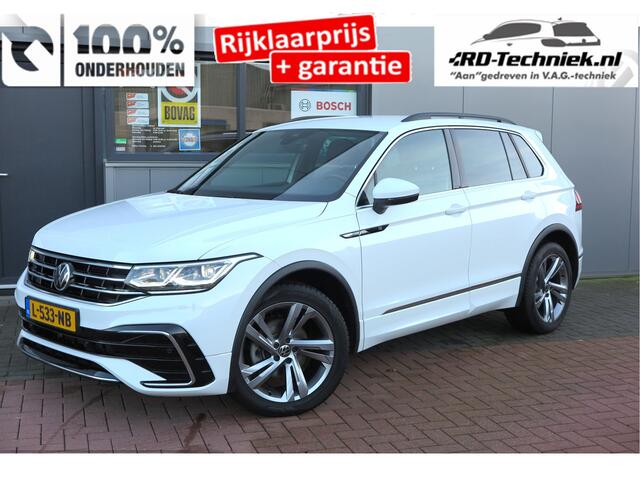 Volkswagen TIGUAN 1.5 TSI 150pk DSG 2xR-Line Virtual Cockpit , Trekhaak, Camera , Navi , DAB+ , Carplay , Led verlichting etc.