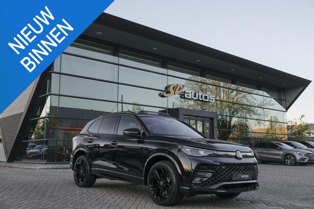 Volkswagen TIGUAN 1.5 eHybrid 204pk R-Line Panoramadak Black Style Trekhaak Stoelkoeling BOMVOL!! NLauto 1e Eigenaar