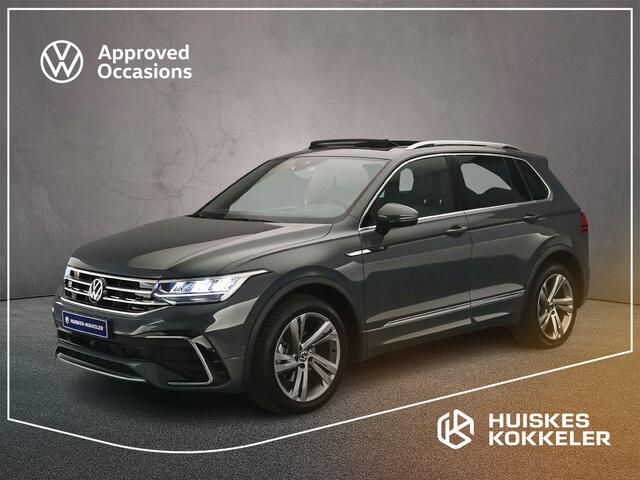 Volkswagen TIGUAN R-Line 1.5 TSI 150pk DSG Automaat Trekhaak, Panoramadak, Adaptive cruise control, Achteruitrijcamera, Navigatie, Elektrische achterklep