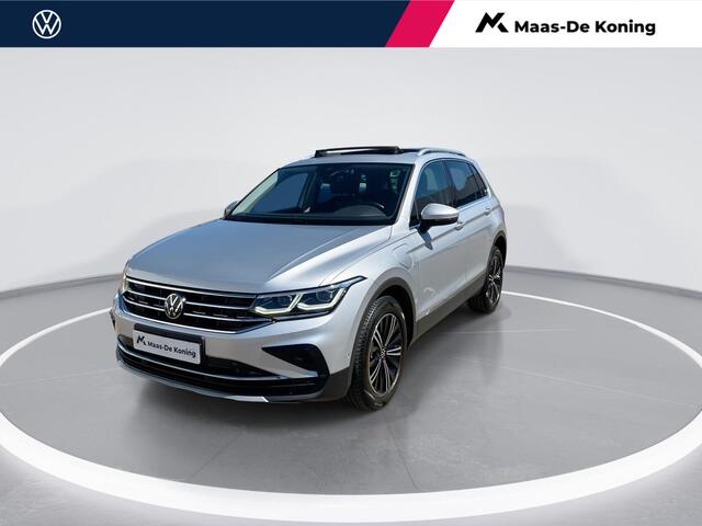 Volkswagen TIGUAN 1.4TSIeHybrid 180kW/245PK Elegance DSG · Leder · Panoramadak · 360°Camera + Parkeersensoren