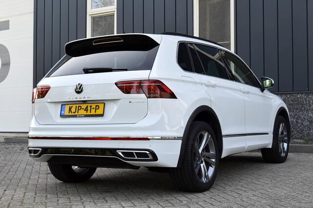 Volkswagen TIGUAN 1.4 TSI eHybrid R-Line Business+ Rijklaarprijs-Garantie Panorama dak Trekhaak Leder Interieur Matrix Apple carplay