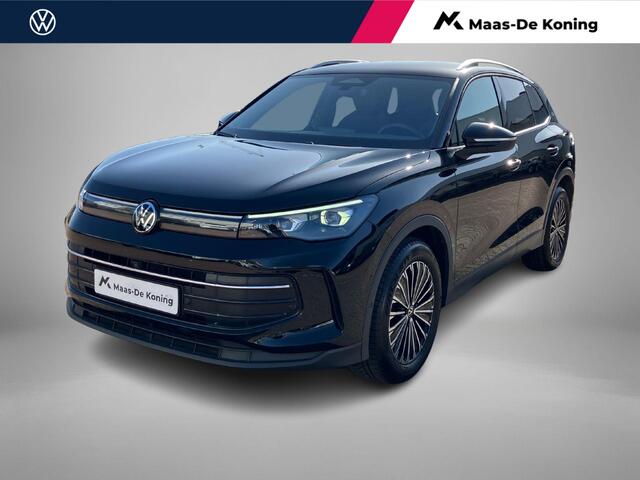 Volkswagen TIGUAN 1.5eTSI/150PK Goal DSG · Trekhaak · 360°Camera + Parkeersensoren · Navigatie · Garantie t/m 05-06-2025
