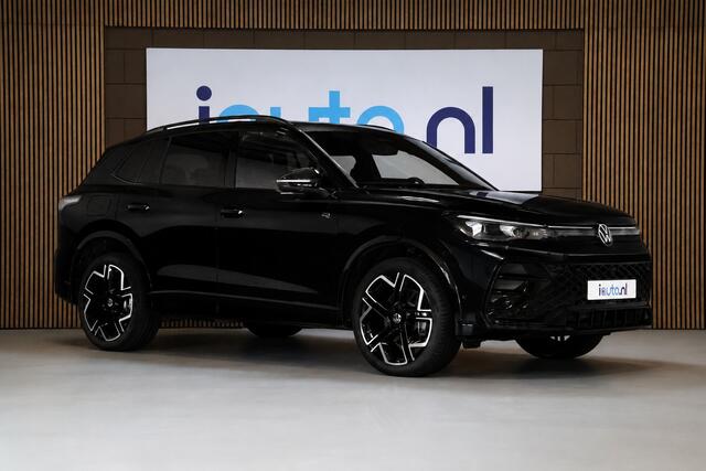 Volkswagen TIGUAN 1.5 eHybrid 272pk R-Line Black Style Pano/Leder/IQ.Light HD/360/Headup/HK/Keyless/ACC/DCC/Elek. stoelen/Dodehoek/20"/Trekhaak wegkl.