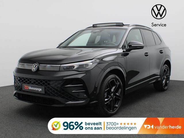 Volkswagen TIGUAN 1.5 eHybrid R-Line Edition 272PK DSG Pano-Schuifdak, Black Style, Trekhaak, 20" LM Velgen, Head-Up Display, Matrix LED-Verlichting, Harman-Kardon, 360gr. Camera, Navi, Elektr. Achterklep