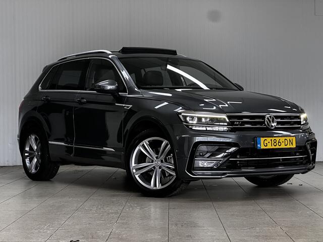 Volkswagen TIGUAN 1.5 TSI ACT R-Line/ Virtual Dashb./ Panorma-Dak/ 19'' LMV/ LED Koplampen/ Keyless/ Apple + Android/ Zwarte-Hemel/ Lane-Assist./ Camera/ PDC V+A/ Sfeerverlichting/ Stoelverw./ Extra getint glas.