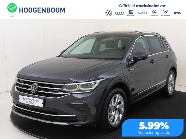 Volkswagen TIGUAN 1.4 TSI eHybrid Elegance | Panoramadak | Dodehoek detectie | Parkeerassistent | Keyless | Achteruituitrijcamera | LED matrix verlichting | Adaptieve cruise control |