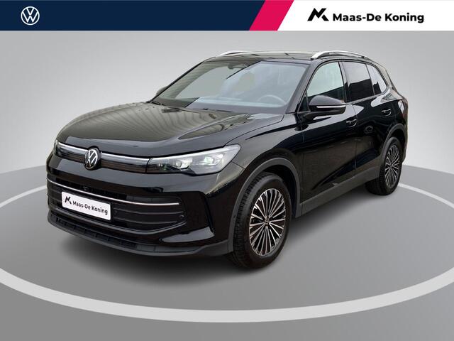 Volkswagen TIGUAN 1.5eTSI/150PK Goal DSG · Navigatie · Trekhaak · 360°Camera + Parkeersensoren · Garantie t/m 24-06-2027