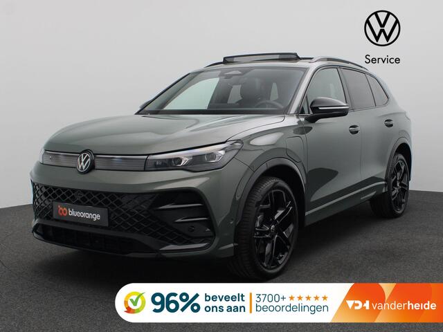 Volkswagen TIGUAN 1.5 eHybrid R-Line Edition 272PK DSG Pano-Schuifdak, Black Style, Trekhaak, 20" LM Velgen, Leder, Memorystoel, Head-Up Display, Matrix LED-Verlichting, 360gr. Camera, Navi, Elektr. Achterklep