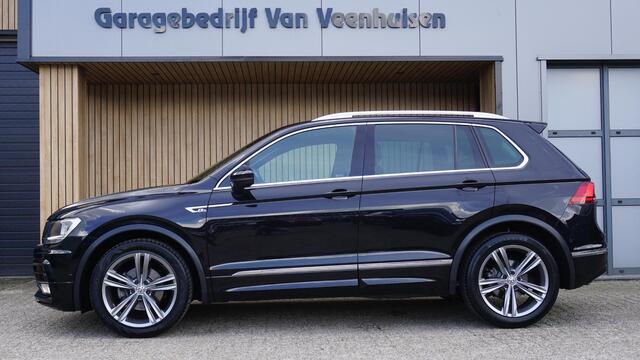 Volkswagen TIGUAN 1.4 TSI 125PK 2x R-Line Navi 19inch LM Trekhaak Cruise Control *NL auto* 105457km!