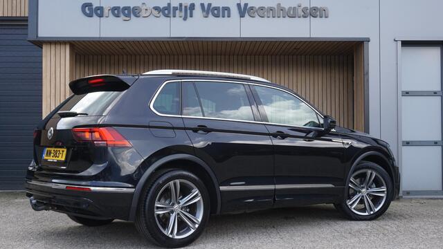 Volkswagen TIGUAN 1.4 TSI 125PK 2x R-Line Navi 19inch LM Trekhaak Cruise Control *NL auto* 105457km!