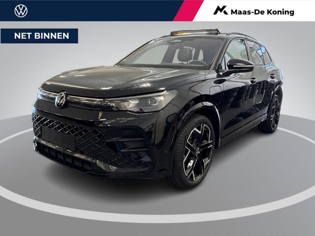 Volkswagen TIGUAN 1.5 eHybrid 272pk DSG R-Line · Panoramadak · Inklap. Trekhaak · Harman Kardon · 360 Camera · Leder Varenna + Stoelverkoeling & Massage · Garantie t/m 09-06-2030 of 100.000km