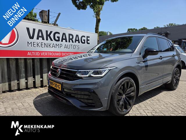 Volkswagen TIGUAN 2.0 TSI 4Motion R-Line Black Style 20"/VOL Leder + memory/Harman Kardon/Panoramadak/360 camera/Elektrische klep/Stuur + stoelverwarming v+a
