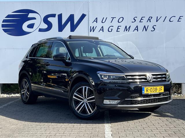 Volkswagen TIGUAN 2.0 TSI 4Motion Highline | Pano | 360 Camera | Dodehoek | Trekhaak | Memory | BOMVOL!