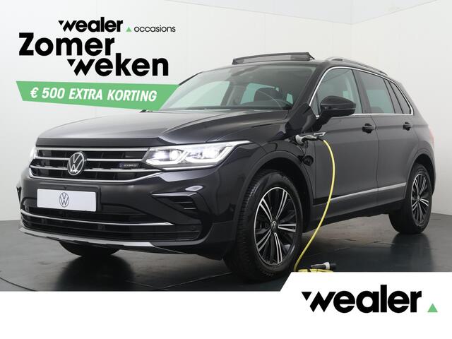 Volkswagen TIGUAN 1.4 TSI eHybrid Elegance | SoH 94 % | 245 PK | Trekhaak wegklapbaar | Adaptive Cruise Control | Panoramadak | 360 graden camera | Volleder | Matrix LED |