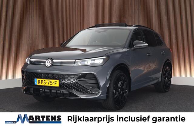 Volkswagen TIGUAN 1.5 eHybrid 272pk R-Line Edition Black Style Leder Trekhaak 360Camera HUD Keyless Massage Virtual Cockpit Panoramadak Carplay
