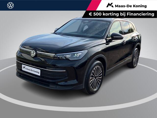 Volkswagen TIGUAN 1.5eHybrid 150kW/204PK Life · Trekhaak · Apple/Android Car Play · 360°Camera + Parkeersensoren · Garantie t/m 08-04-2028
