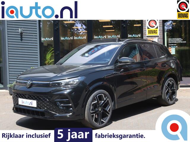 Volkswagen TIGUAN 1.5 eHybrid 272pk R-Line Black Style Pano/Leder/IQ.Light HD/360/Headup/HK/Keyless/ACC/DCC/Elek. stoelen/Dodehoek/20"/Trekhaak wegkl.