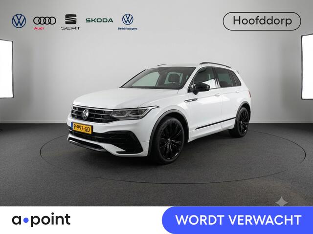 Volkswagen TIGUAN 1.5 TSI R-Line Business+ 150 pk Automaat (DSG) | Navigatie | Parkeersensoren | Lederen bekleding | Autom. airco (3 zones) | Black Style pakket | R-Line |