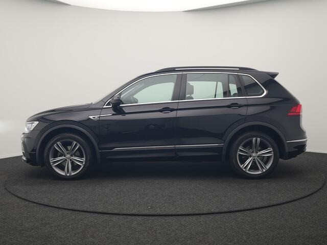 Volkswagen TIGUAN 1.4 TSI 4Motion R Line 150pk | Trekhaak Af Fabriek | 360 Camera | Head Up | Adaptive Cruise | Lederen Sporstoelen Memory & Verwarmd | BLIS | Virtual | Navigatie | DAB | 19"L.M |