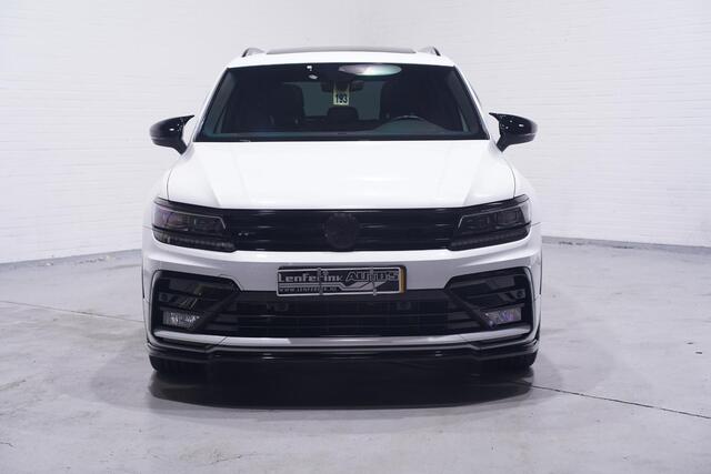 Volkswagen TIGUAN 1.5 TSI ACT Highline Business R NAP 2e eigen. 2xR-Line Navigatie APPLE-Carplay 21"-lmv PDC v+a Panodak inparkeerhulp DAB ontvangst LED-verlichting stoelverwarming side-steps