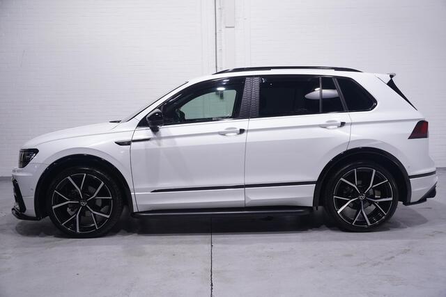 Volkswagen TIGUAN 1.5 TSI ACT Highline Business R NAP 2e eigen. 2xR-Line Navigatie APPLE-Carplay 21"-lmv PDC v+a Panodak inparkeerhulp DAB ontvangst LED-verlichting stoelverwarming side-steps