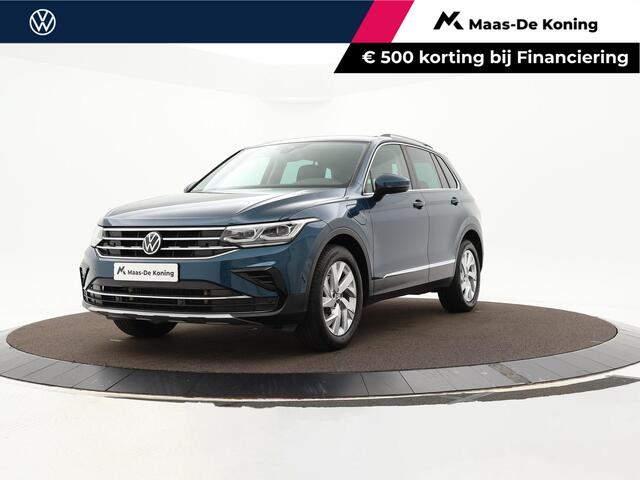 Volkswagen TIGUAN 1.4 TSI 245pk DSG eHybrid Elegance · Inklap. Trekhaak · Dodehoeksensor · Matrix LED · Stuur- & Stoelverwarming · Parkeer Assistent · ACC ·