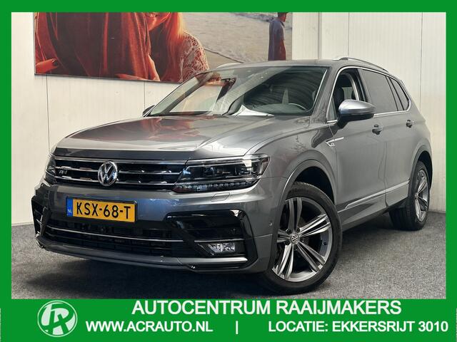 Volkswagen TIGUAN ALLSPACE 1.5 TSI HIGHLINE BUSINESS R AUTOMAAT 7 PERSOONS NAVIGATIE ADAPTIVE CRUISE CONTROL PANORAMA SCHUIF/KANTELDAK APPLE CARPLAY/ANDROID RIJSTROOKSENSOREN KEYLESS GO TREKHAAK ZEER MOOI !!