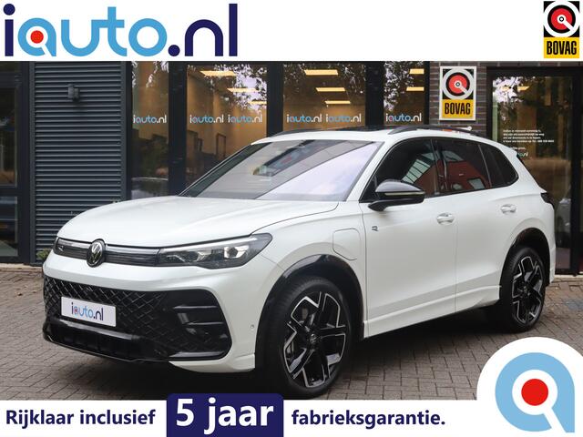 Volkswagen TIGUAN 1.5 eHybrid 272pk R-Line Black Style Pano/Leder/IQ.Light HD/360/Headup/HK/Keyless/ACC/DCC/Elek. stoelen/Dodehoek/20"/Trekhaak wegkl.