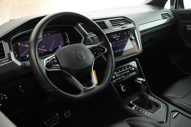 Volkswagen TIGUAN 1.5 TSI 150pk DSG R-Line Black Style Trekhaak Camera Leder Memory Standkachel HUD Panoramadak Virtual Cockpit Stoelverwarming Navigatie