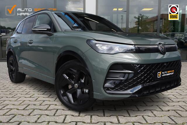 Volkswagen TIGUAN 1.5 eHybrid R-Line | Leder | Memory | 360 Camera | Cipressino Grün |