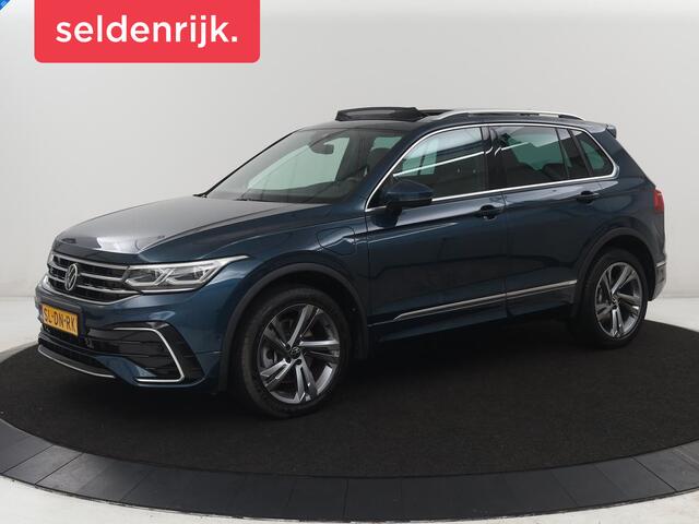 Volkswagen TIGUAN 1.5 eHybrid Life Edition | SOH 91,0% | Panoramadak | Memory | Leder | Stuur/stoel verwarming | Adaptive cruise | Sfeerverlichting | 360 camera | Park assist | Carplay | Elektrische achterklep